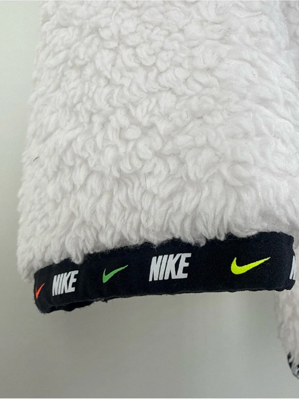 Nike Little Boy's Micro Swoosh Sherpa Pullover Hoodie Size: 6 Toddler 86H229-782